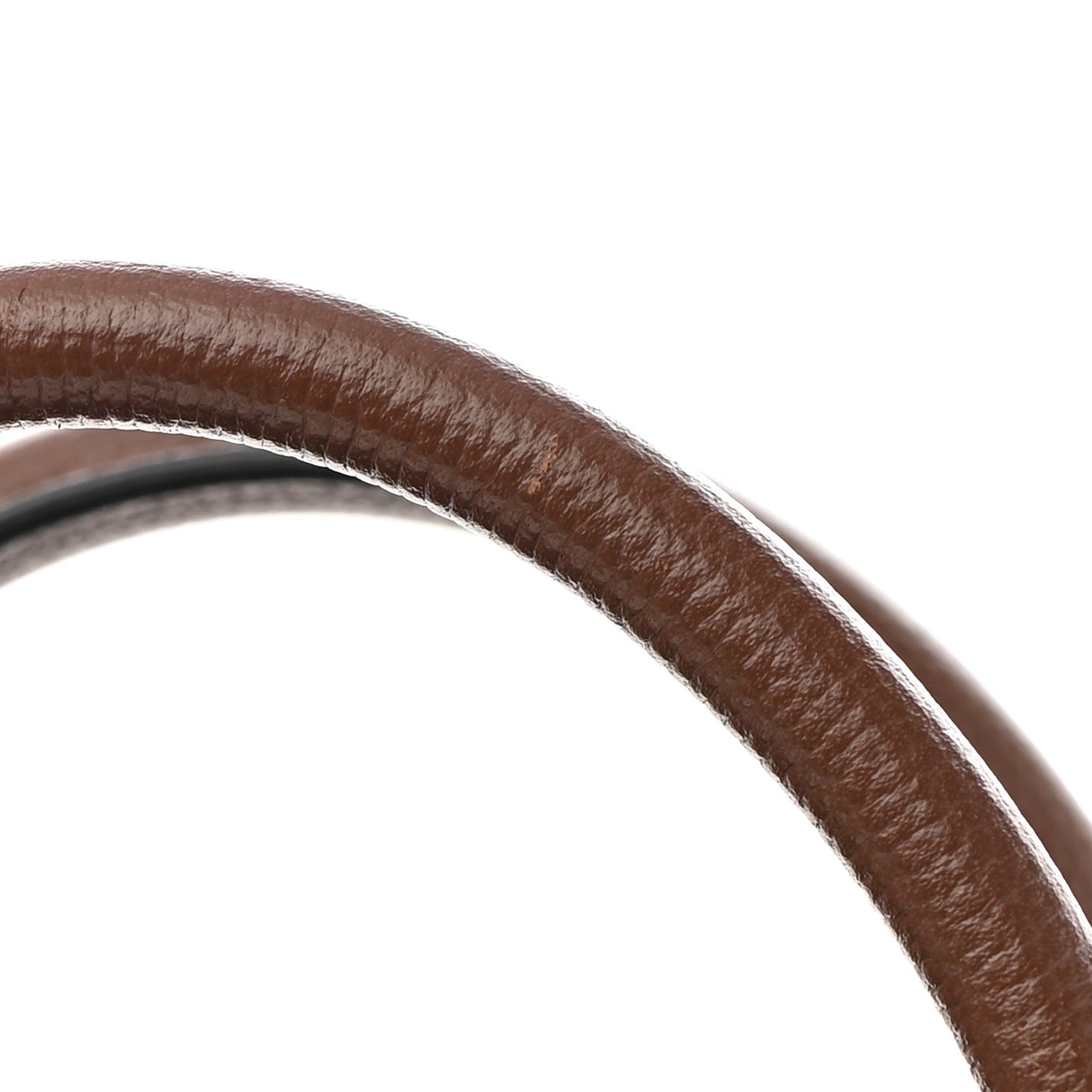 House Check Grainy Calfskin Medium Banner Tote Brown