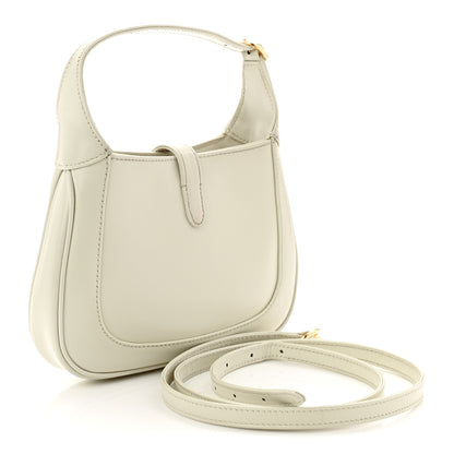 Gucci Boarded Dyana Lux Calfskin Mini Jackie 1961 Hobo Mystic White 3 of 10