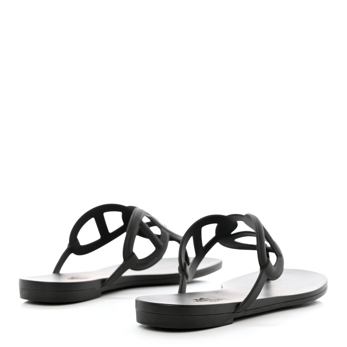 Rubber Womens Egerie Sandals 38 Black