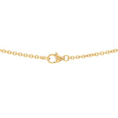 Cartier 18K Yellow Gold Interlocking LOVE Necklace 3 of 3