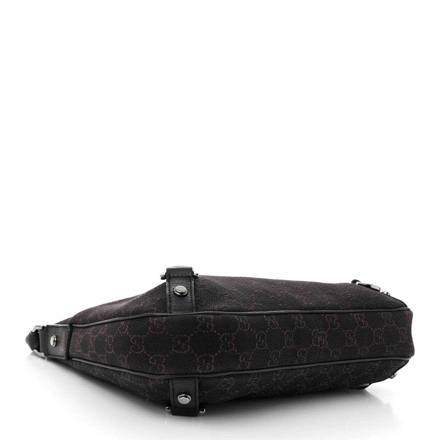Denim Monogram Abbey D Ring Hobo Brown