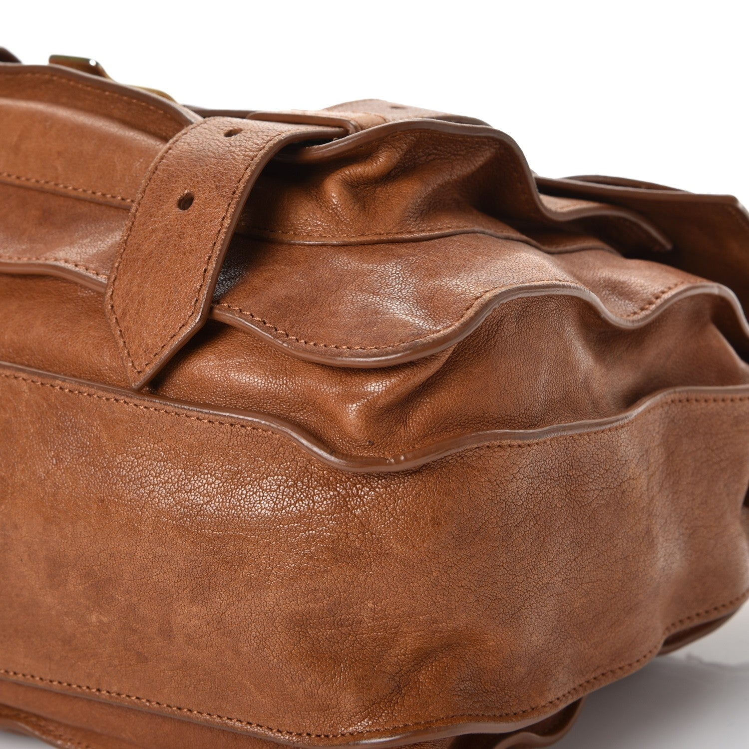 Proenza Schouler Lambskin Medium PS1 Satchel Saddle 18 of 19