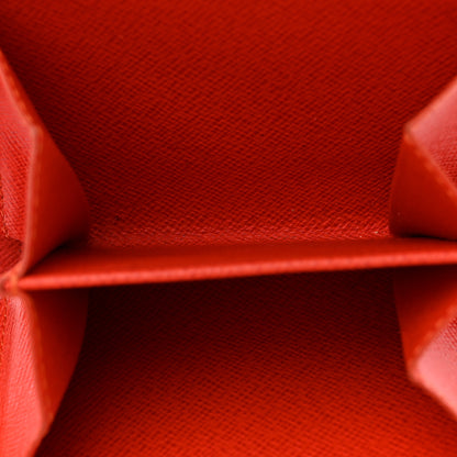 Louis Vuitton Monogram Perforated Compact Zipped Wallet Orange 6 of 11