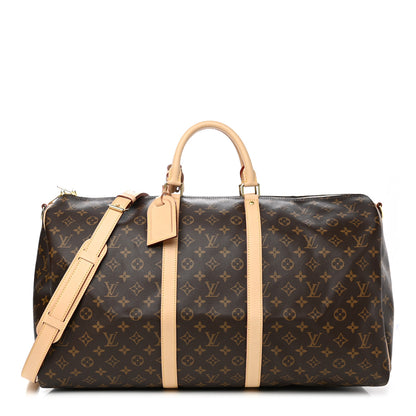 Louis Vuitton Monogram Keepall Bandouliere 55 1 of 10