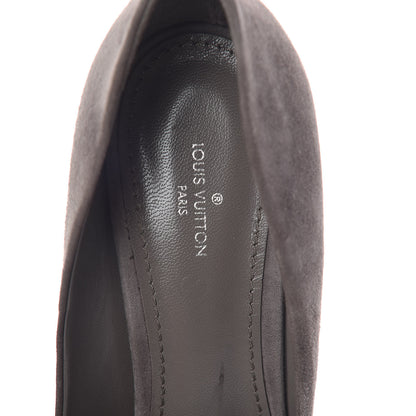 Louis Vuitton Rendez Vous Suede Pumps 39.5 Grey 5 of 7