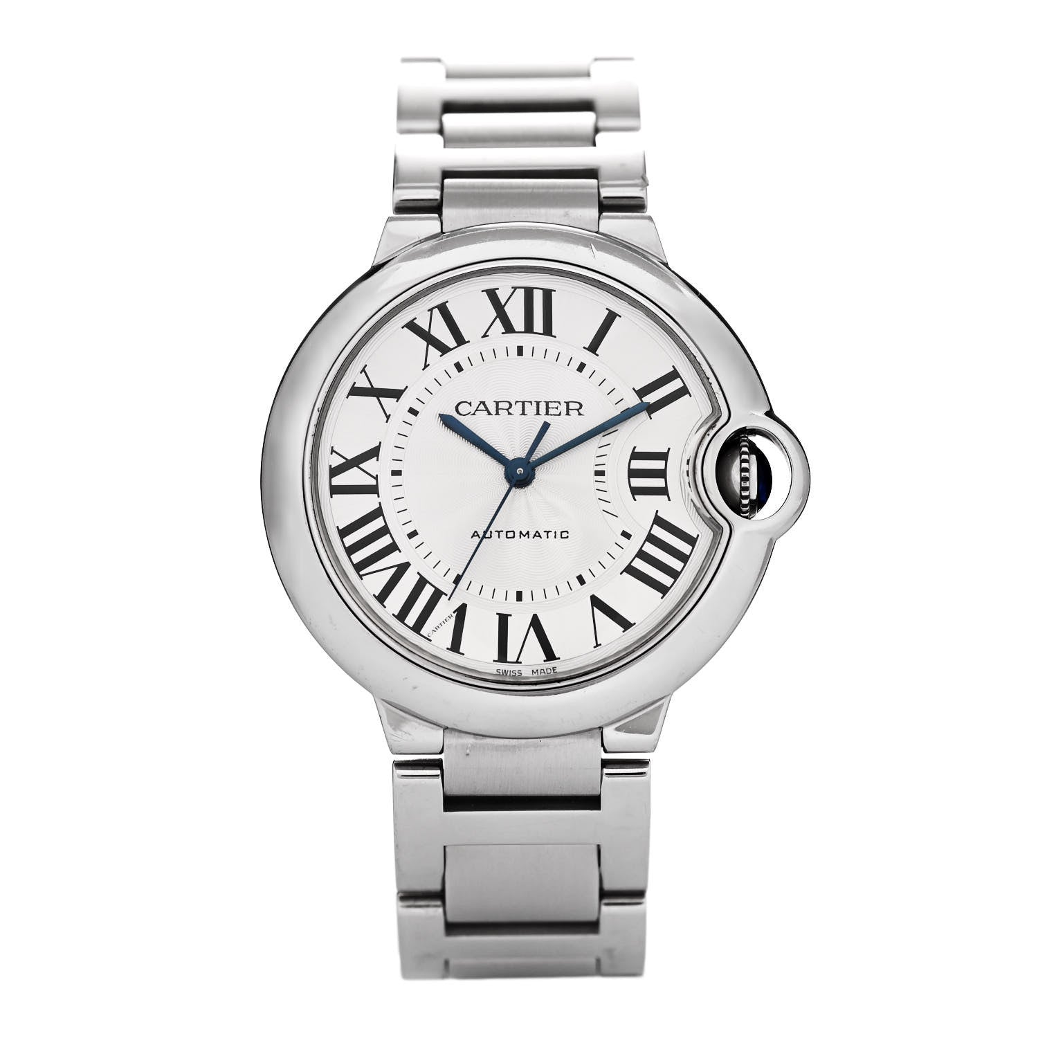 Cartier Stainless Steel 36mm Ballon Bleu De Cartier Automatic Watch 1 of 5