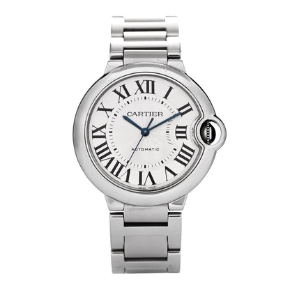 Cartier Stainless Steel 36mm Ballon Bleu De Cartier Automatic Watch 1 of 5