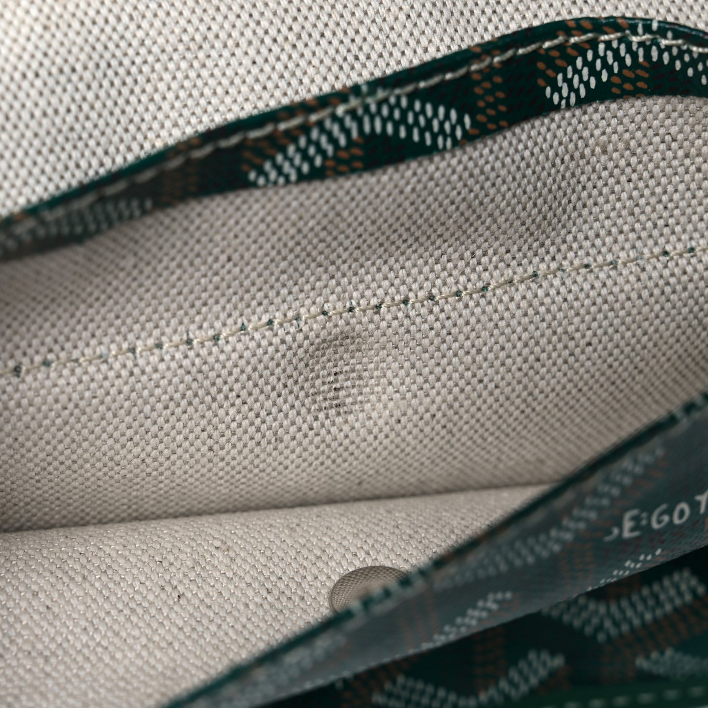 Goyardine Saint Louis PM Green