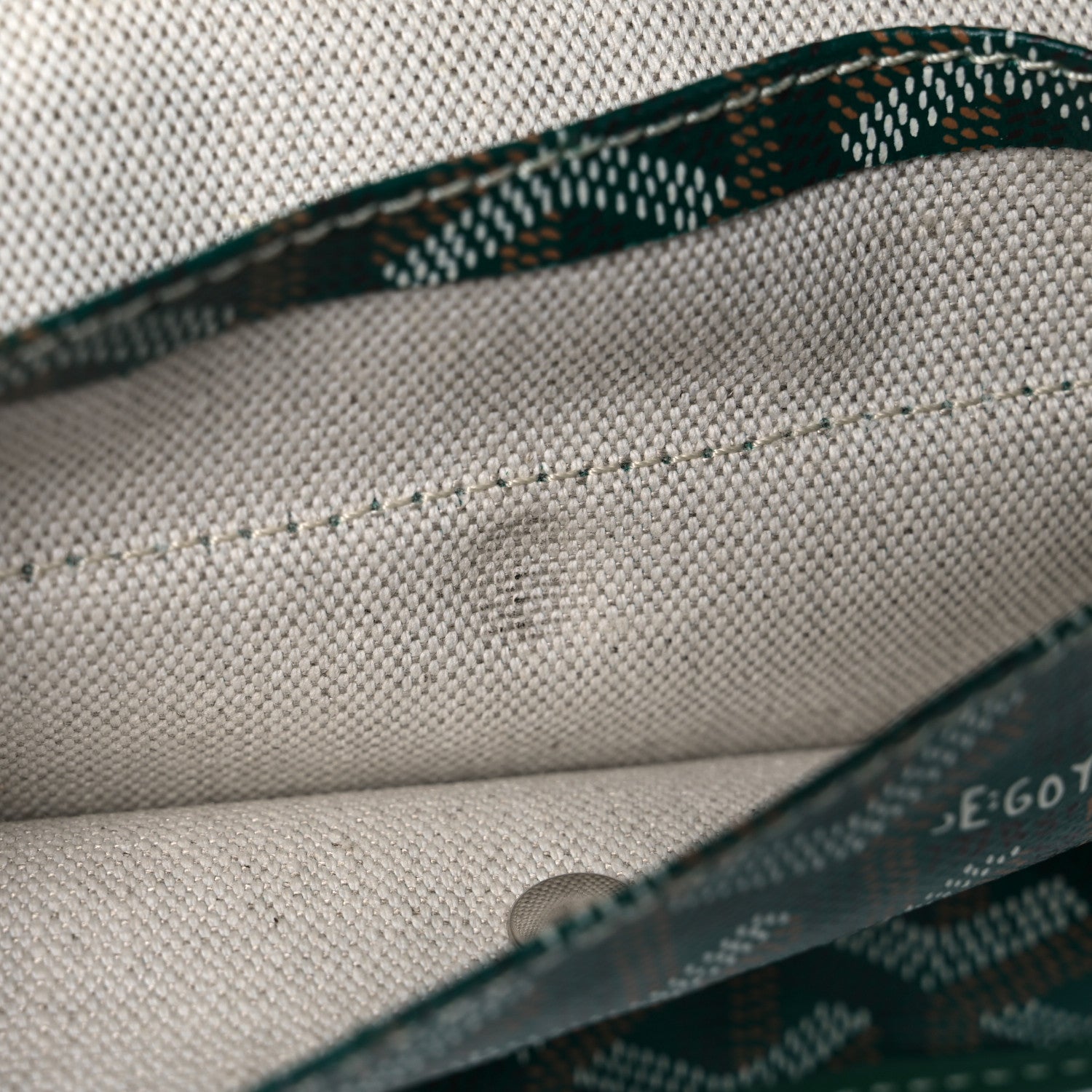 Goyard Goyardine Saint Louis PM Green 11 of 13