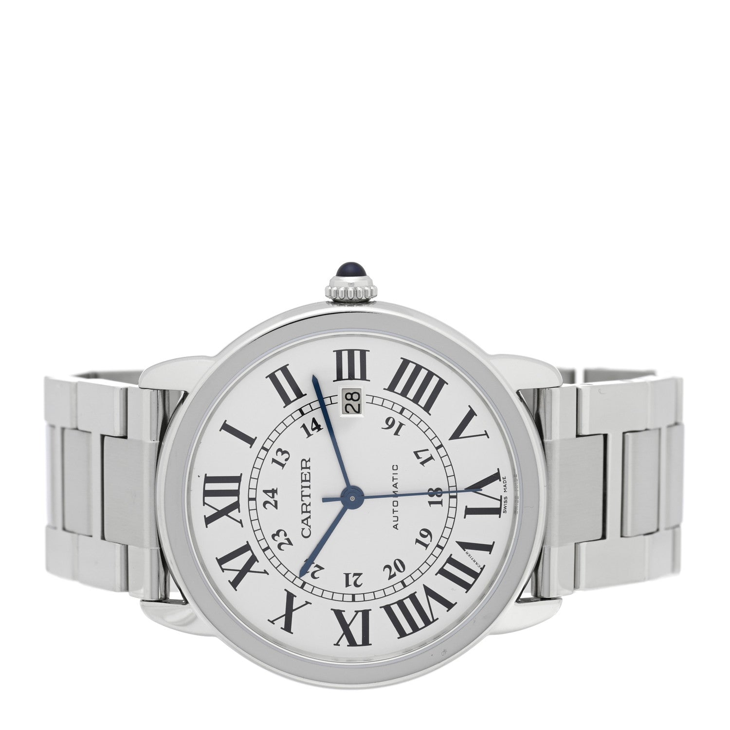Cartier Stainless Steel 42mm Ronde Solo Automatic Watch 4 of 8