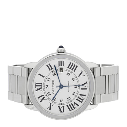 Cartier Stainless Steel 42mm Ronde Solo Automatic Watch 4 of 8