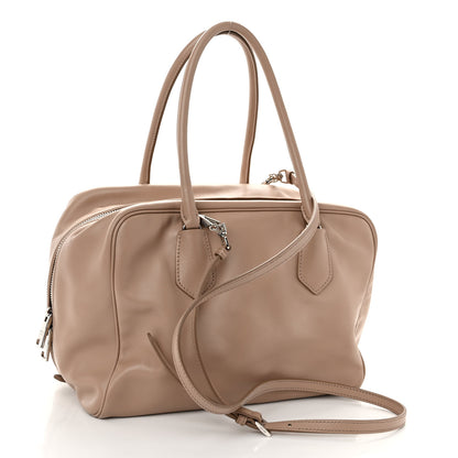 Prada Soft Calf Large Inside Tote Cammeo Rosa 3 of 12