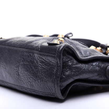 Balenciaga Agneau Giant 12 Gold Hardware Mini City Gris Fossile 7 of 16