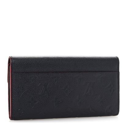 Louis Vuitton Empreinte Sarah Wallet NM Marine Rouge 3 of 10