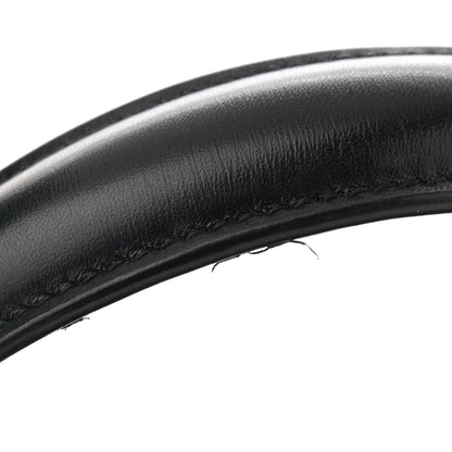 Saint Laurent Smooth Calfskin Medium Classic Monogram Cassandra Top Handle Black Rouge Legion 13 of 14