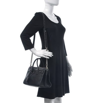 Saint Laurent Grained Calfskin Baby Supple Sac De Jour Black 2 of 7