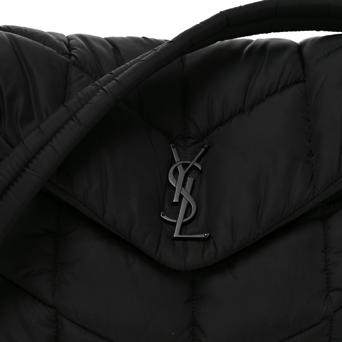 Econyl Nylon Lou Puffer Messenger Black