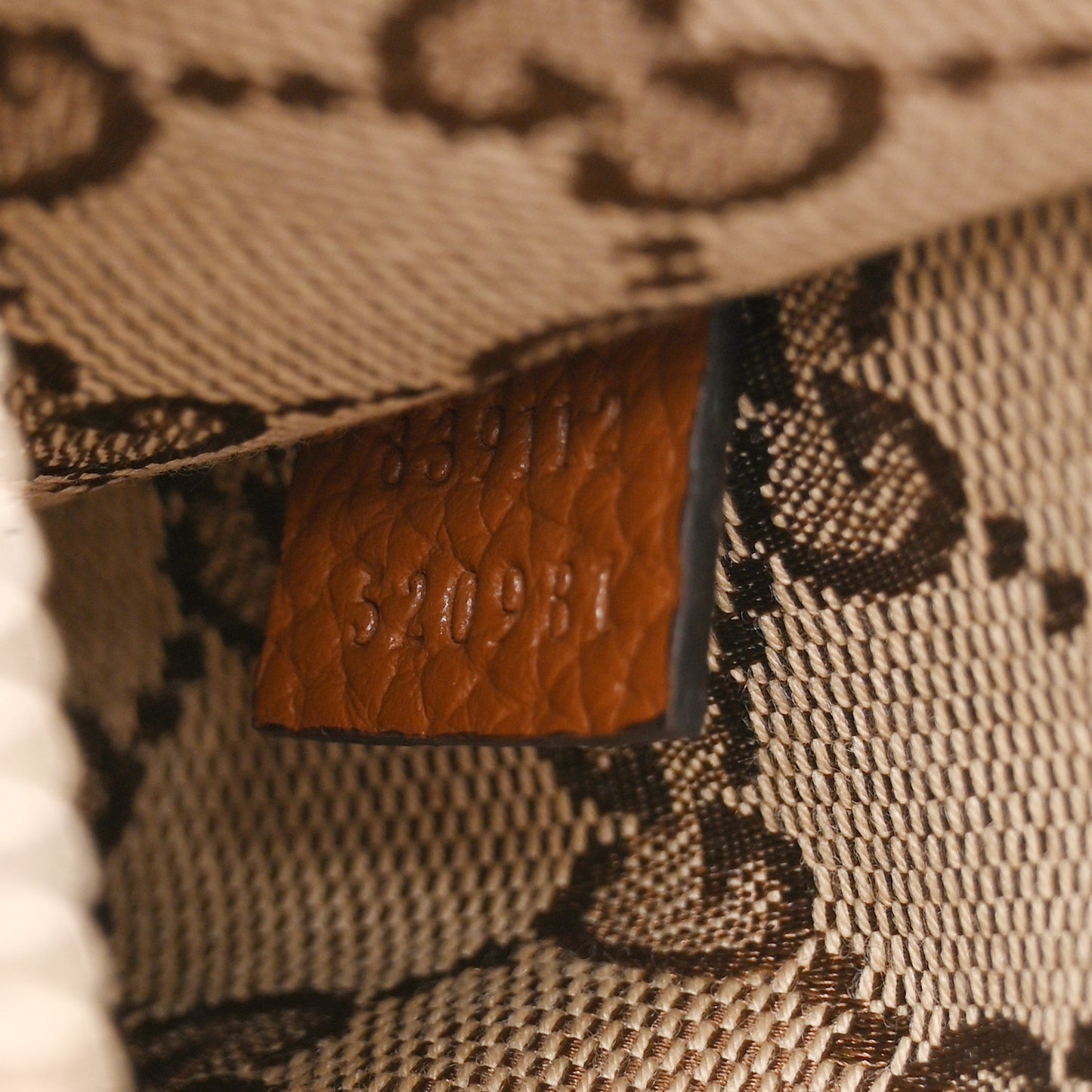 Grained Calfskin Monogram Large Totissima Reversible Tote Brown