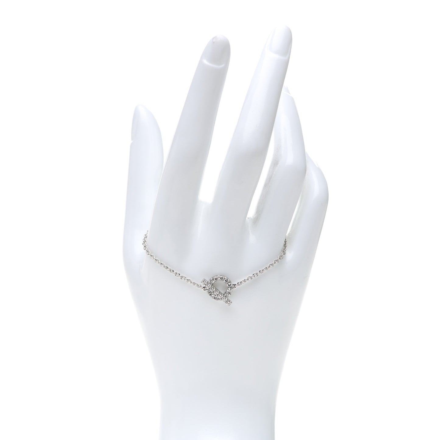 18K White Gold Diamond Finesse Bracelet SH