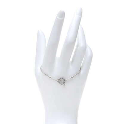 Hermes 18K White Gold Diamond Finesse Bracelet SH 2 of 6