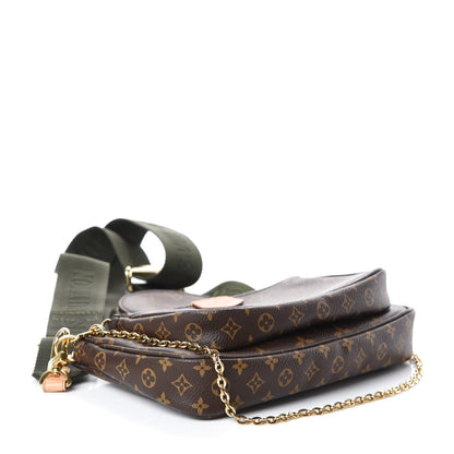 Louis Vuitton Monogram Multi Pochette Accessories Kaki 4 of 11