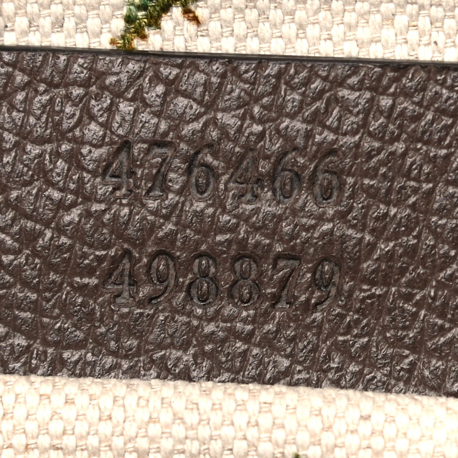 Gucci GG Supreme Monogram Web Neo Vintage Shoulder Bag Beige New Acero Crop 7 of 9