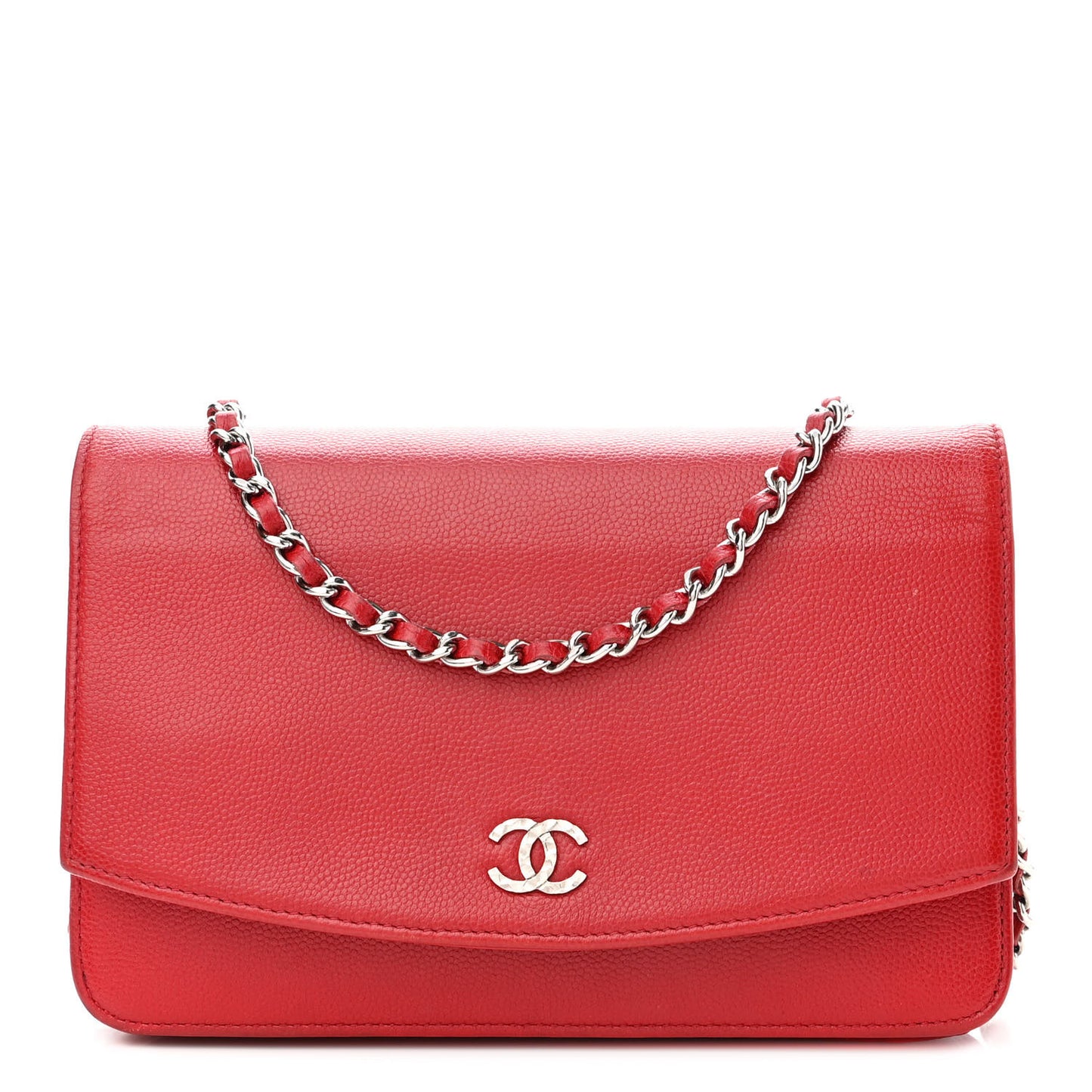 Caviar Sevruga Wallet on Chain WOC Red