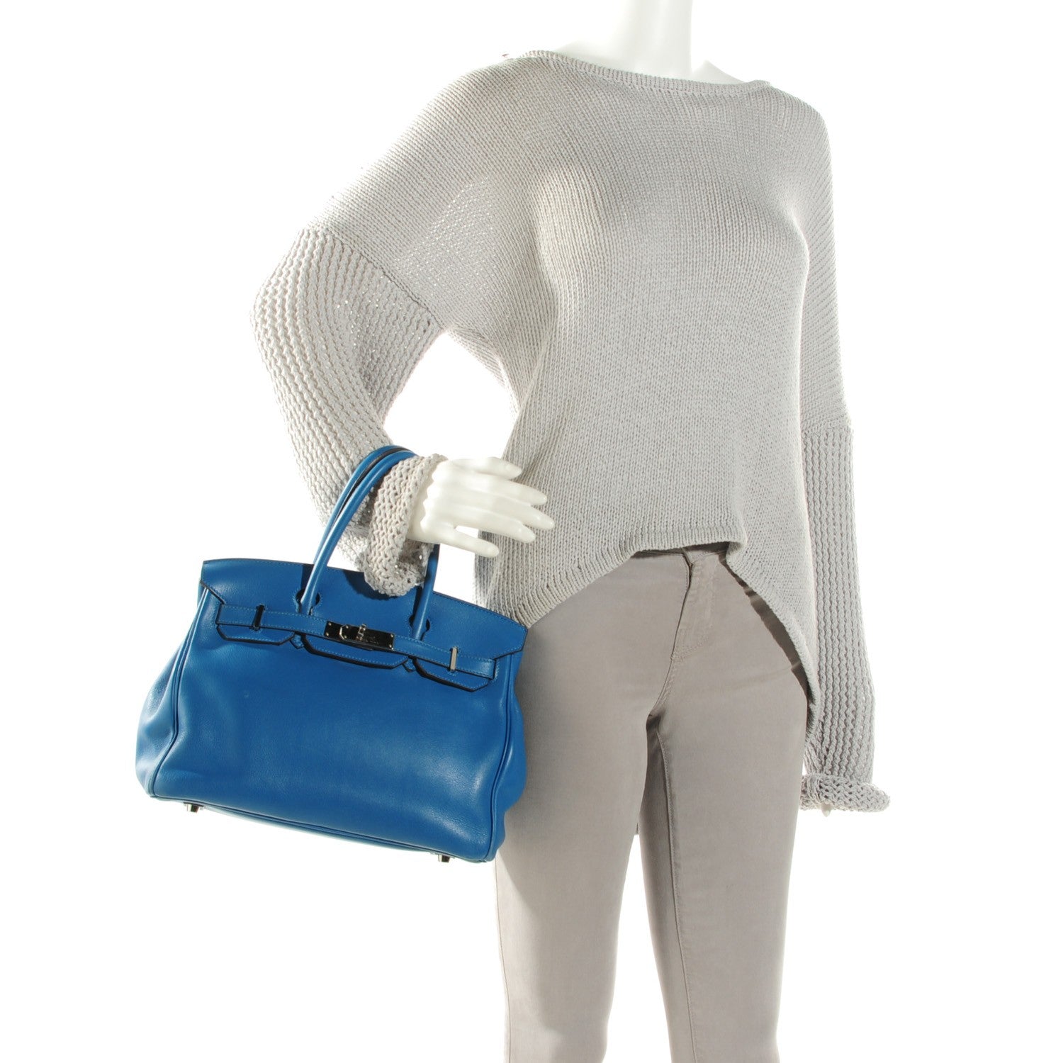 Hermes Swift Birkin 30 Mykonos 2 of 19