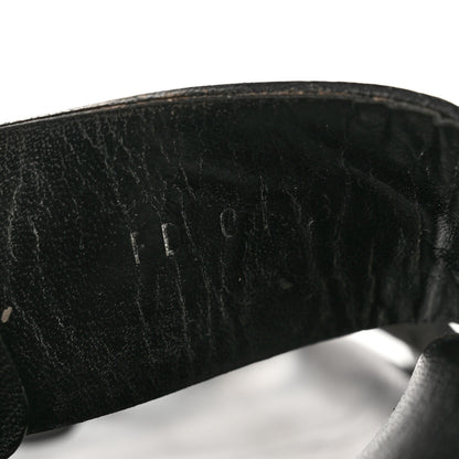 Louis Vuitton Taiga Monogram Men Eastside Mule Sandals 7 Black 9 of 9