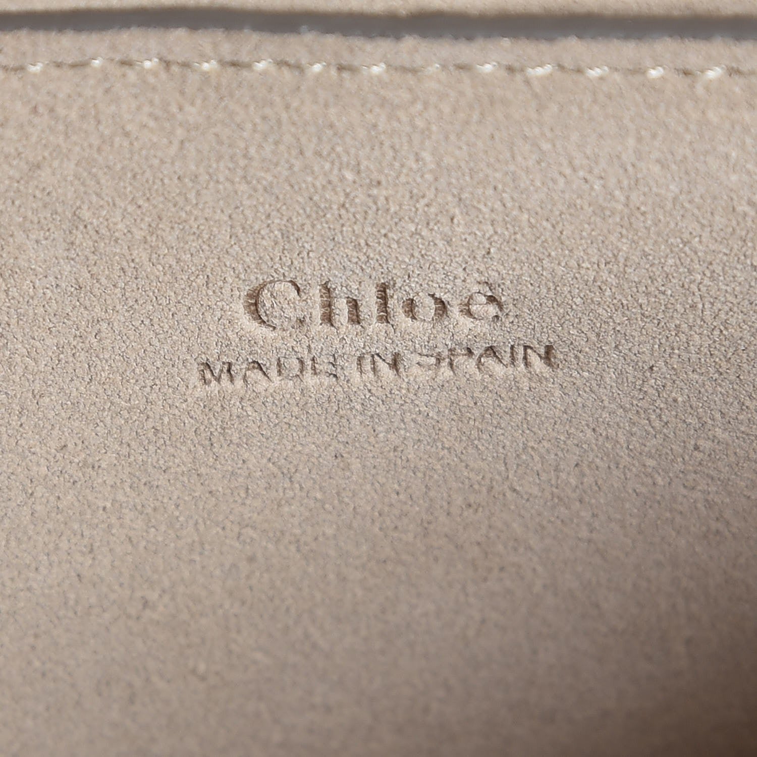 Chloe Suede Calfskin Studded Small Faye Shoulder Bag Dark Purple 6 of 7