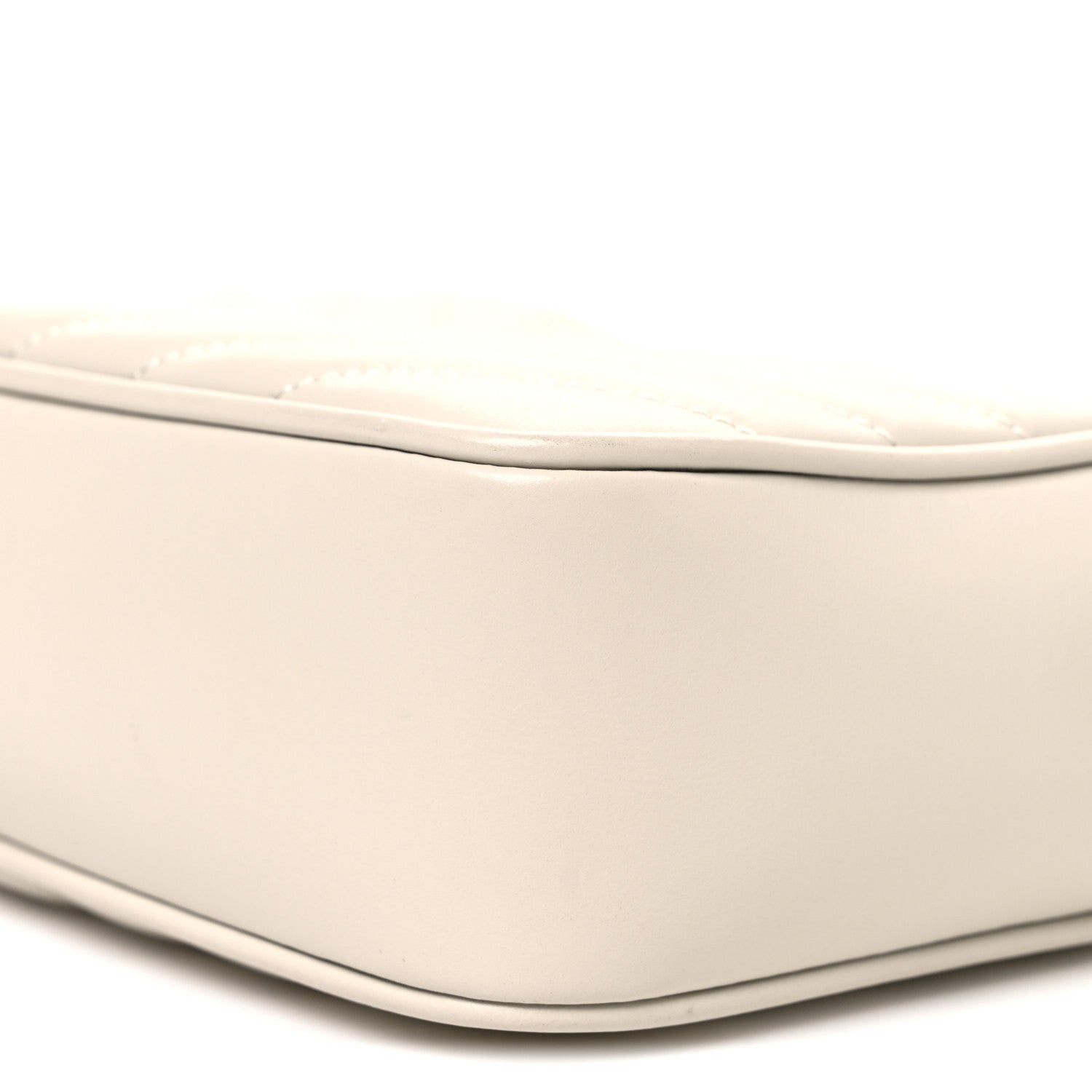 Saint Laurent Calfskin Matelasse Monogram Lou Camera Bag Crema Soft 10 of 10