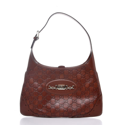 Gucci Guccissima Punch Hobo Brown 1 of 8
