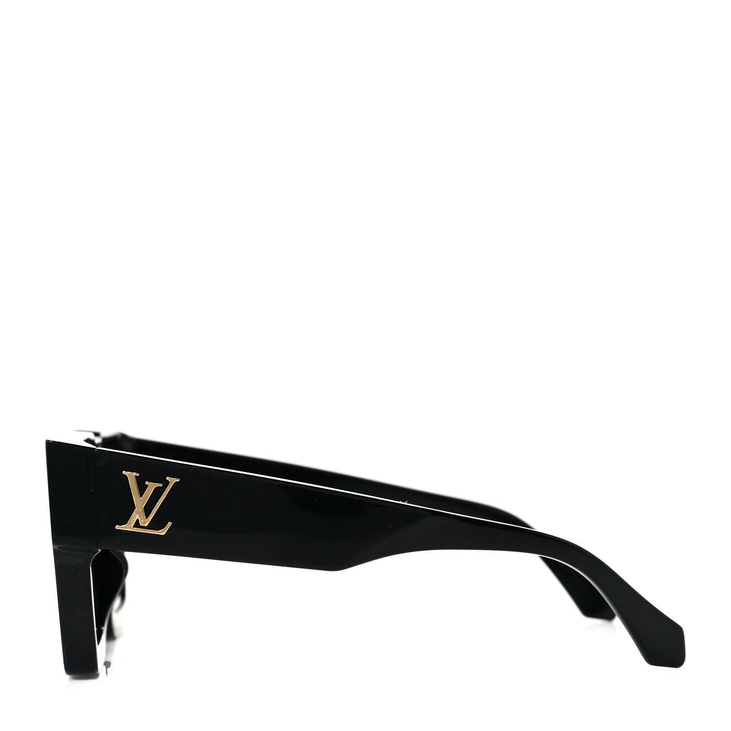 Louis Vuitton Acetate Swarovski Crystal Cyclone Sunglasses Z1578W Black 4 of 7