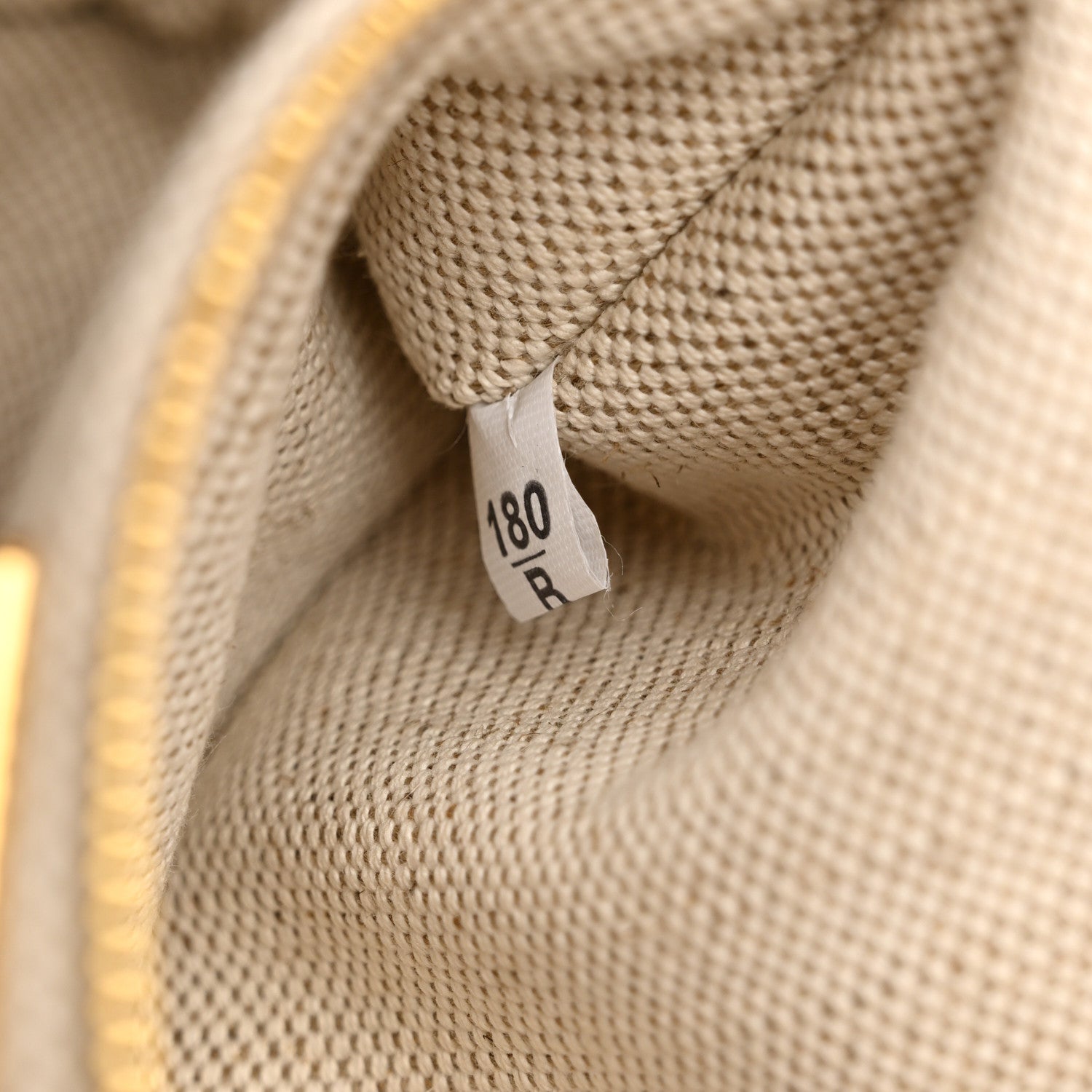 Prada Linen Vitello Mini Logo Tote Natural 5 of 10