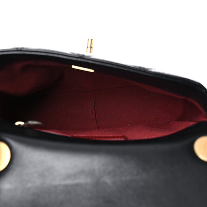 Chanel Lambskin Quilted Small Side Note Flap Black 5 of 14