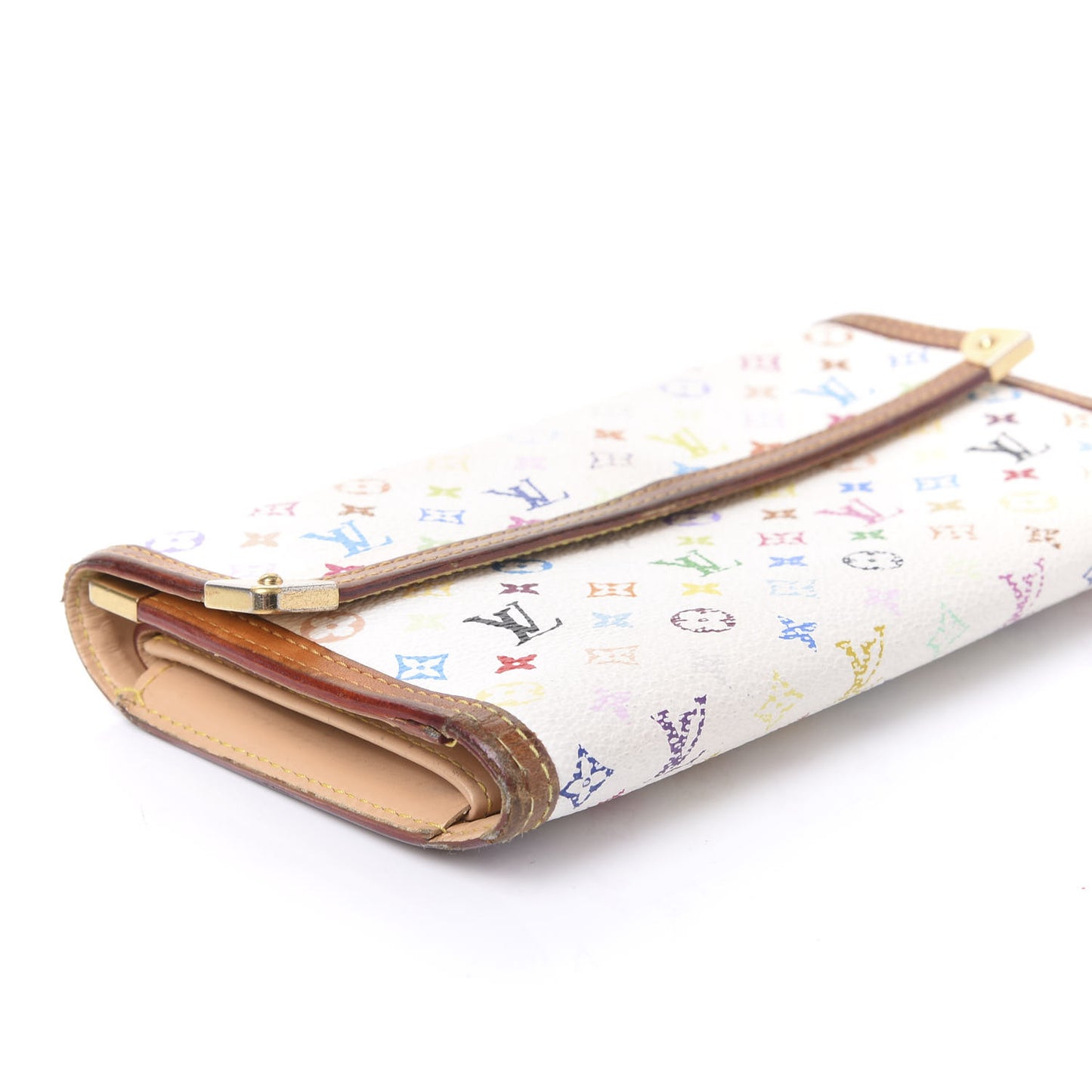 Monogram Multicolor Porte Tresor International Wallet White
