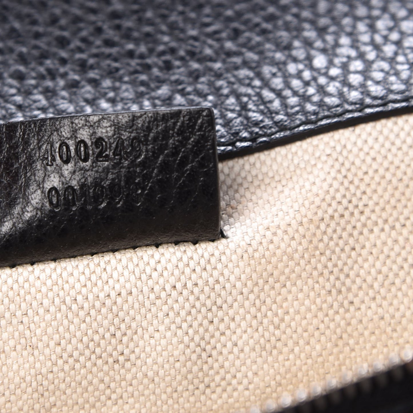 Pebbled Calfskin Small Dionysus Shoulder Bag Black