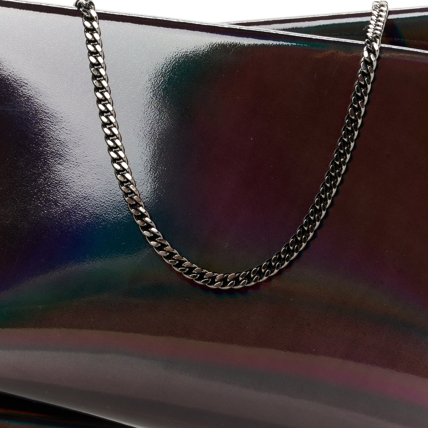 Patent Psychic Loubitwist Clutch Black