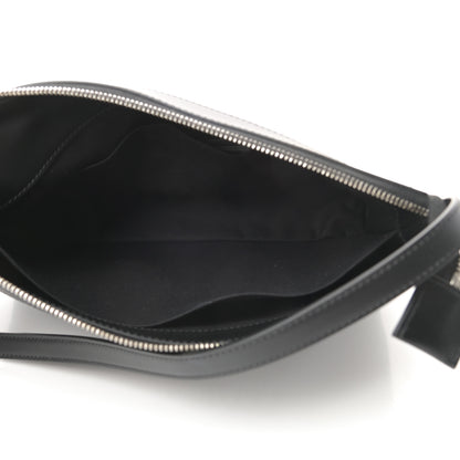 Balenciaga Calfskin Logo Shouder Bag Black 5 of 12