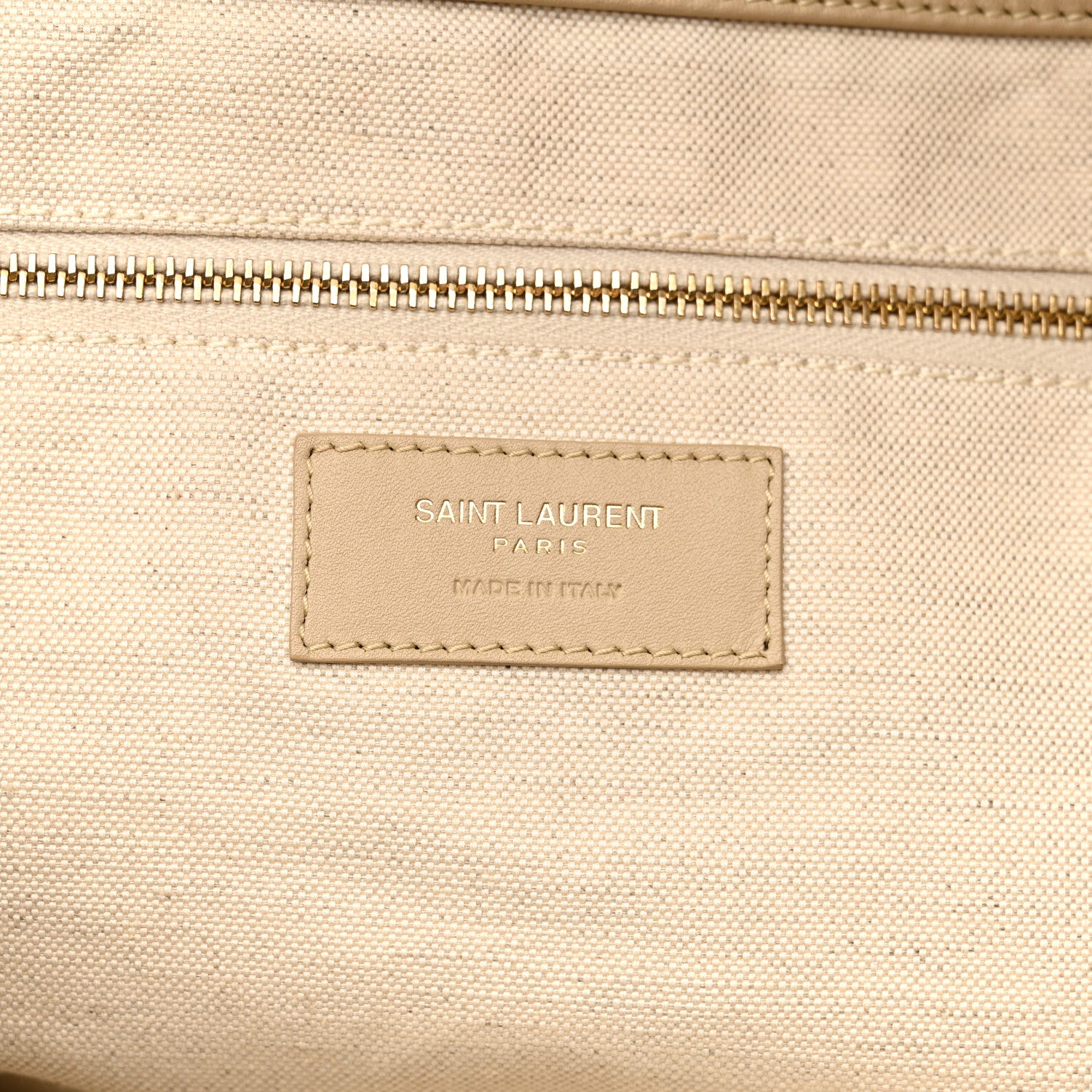 Saint Laurent Nubuck Suede Quilted Maxi Icare Shopping Tote Safari Beige 7 of 12