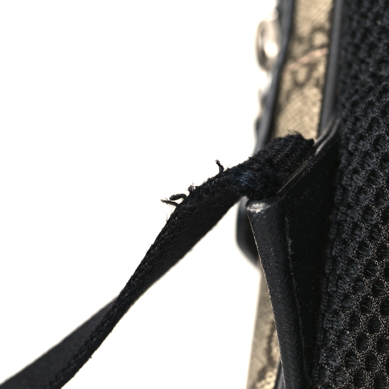 Gucci GG Supreme Monogram Small Eden Day Backpack Black 10 of 11