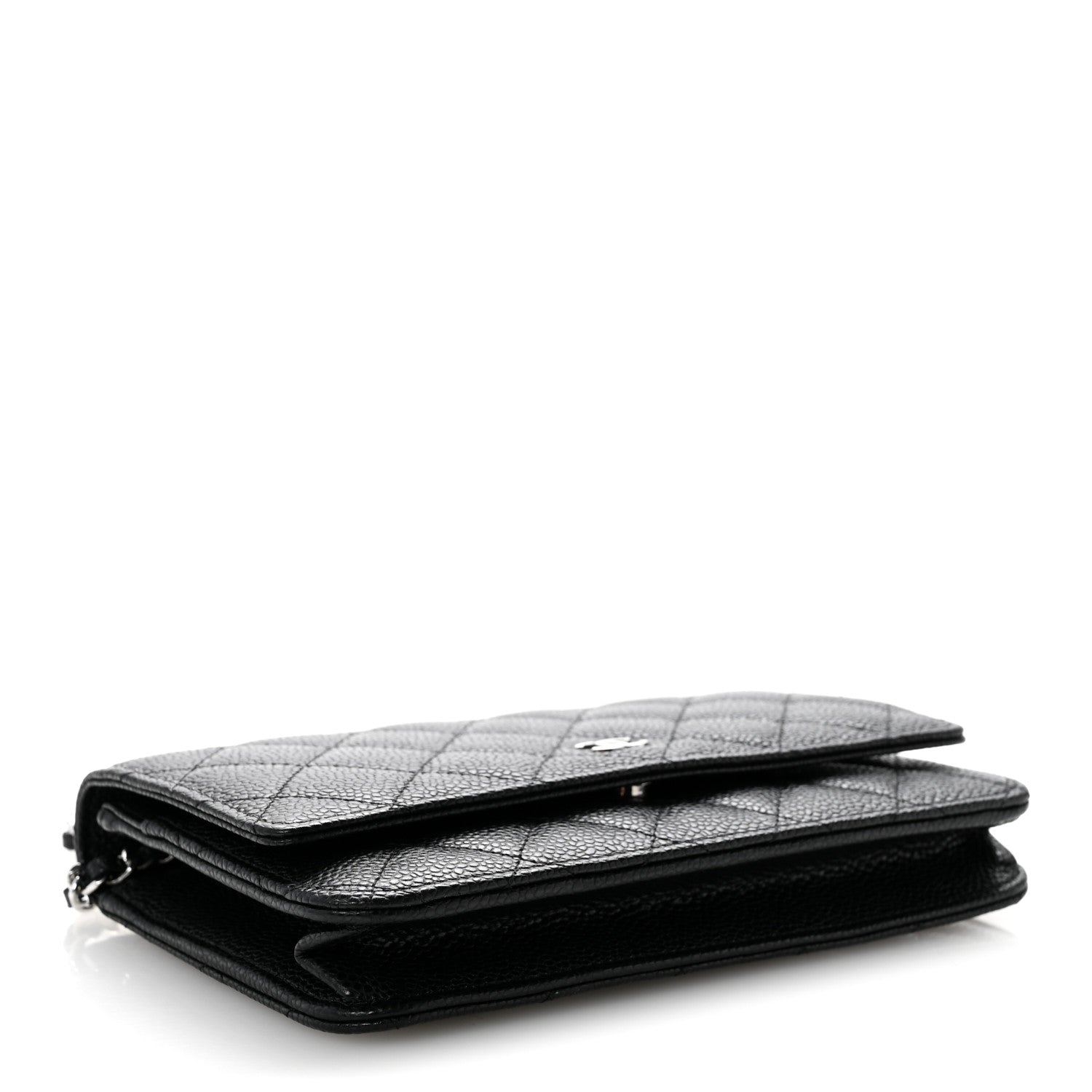 Chanel Caviar Quilted Wallet On Chain WOC Black 4 of 13