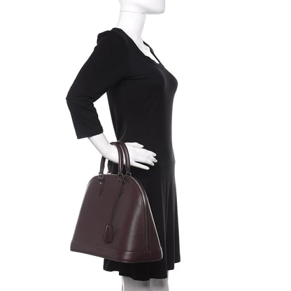 Louis Vuitton Epi Alma MM Quetsche 2 of 9