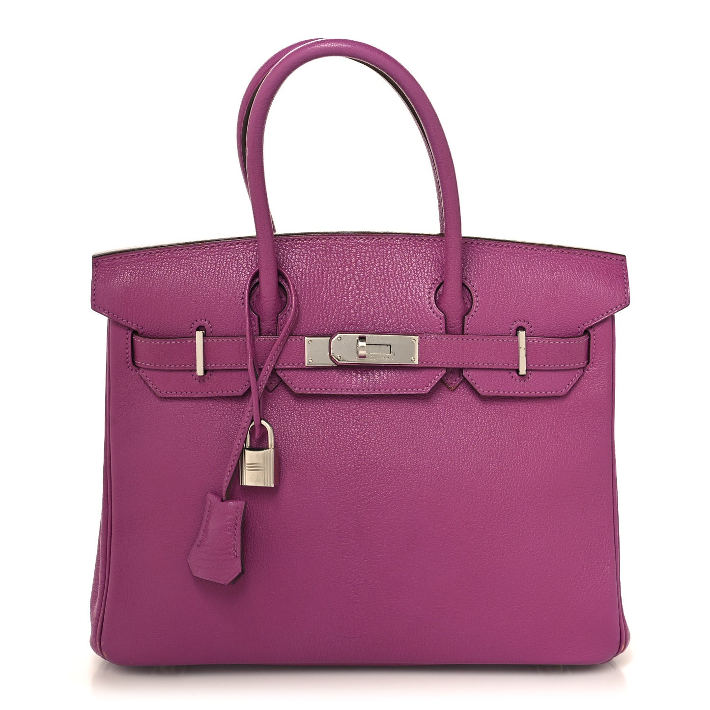 Chevre Mysore Birkin 30 Cyclamen