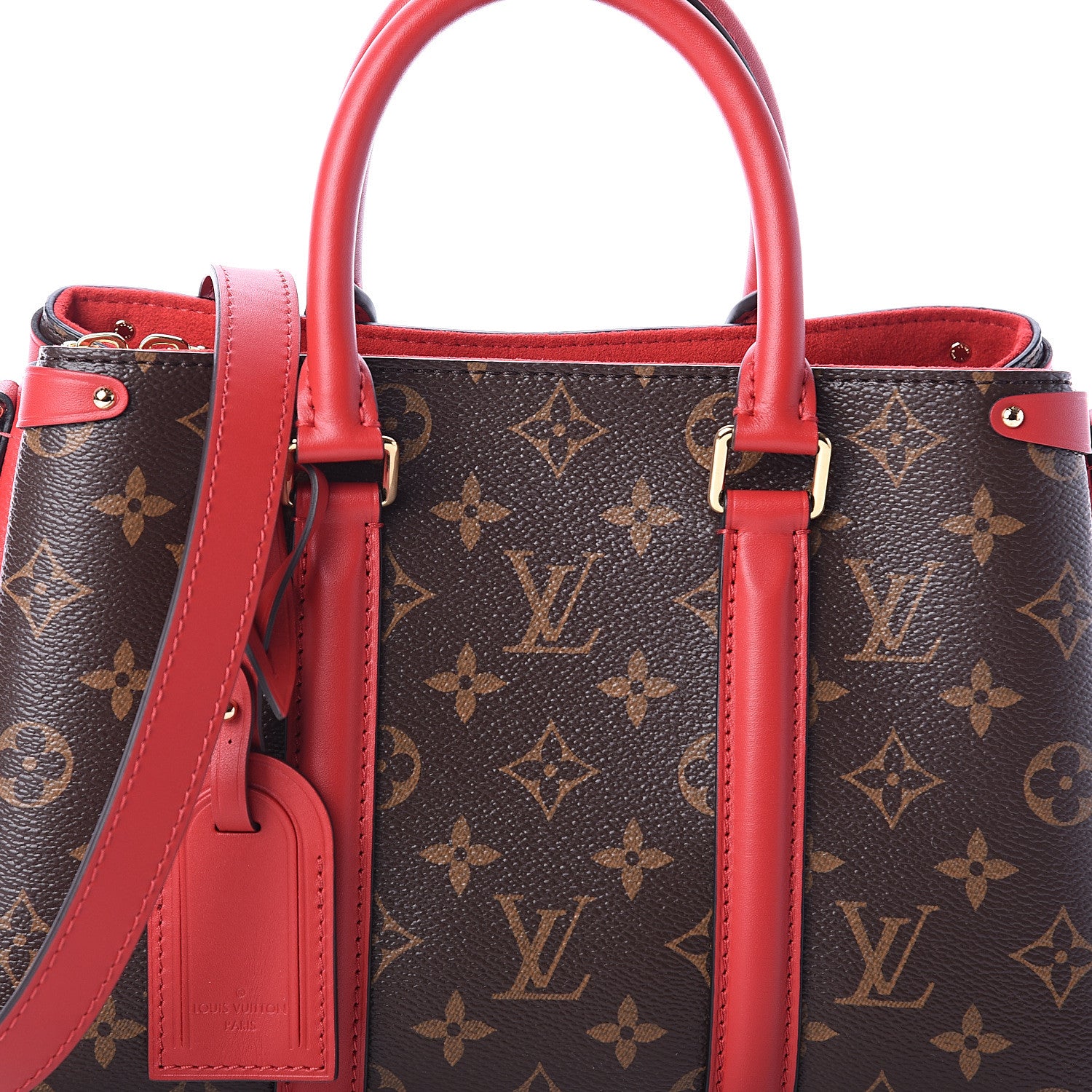 Louis Vuitton Monogram Soufflot BB Cherry 6 of 8