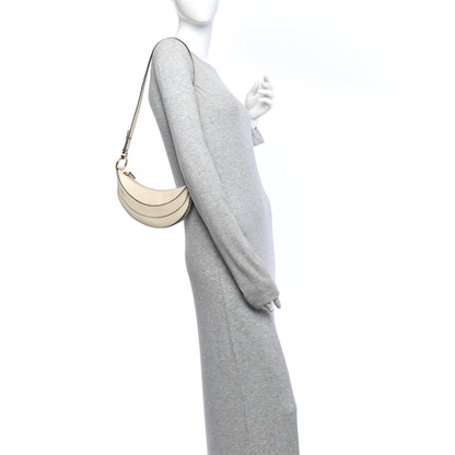 Chloe Grained Calfskin Banana Crossbody Bag Vegetal Beige 2 of 9