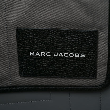 Marc Jacobs Grained Calfskin Large The Tote Bag Black 6 of 11
