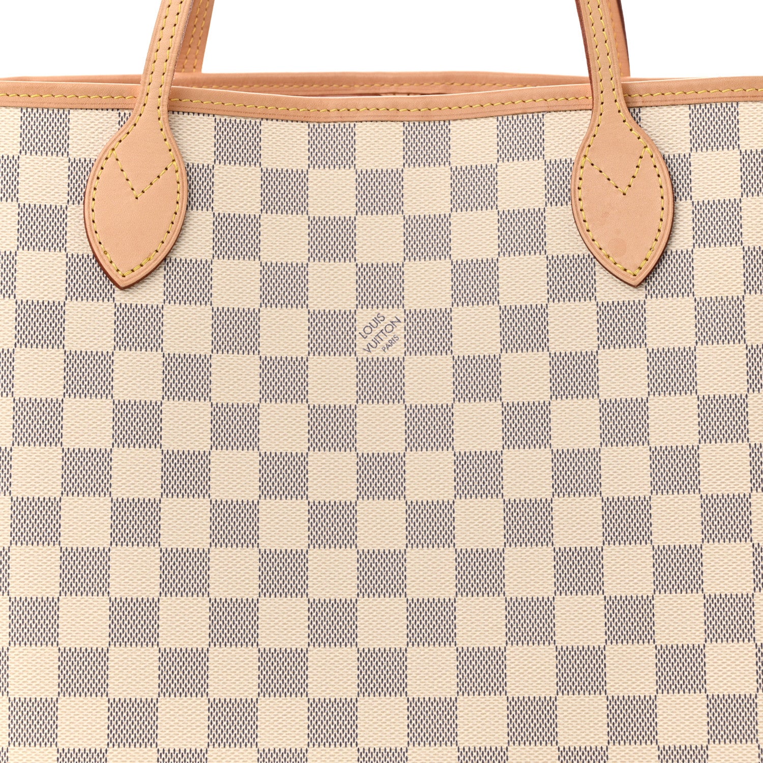 Louis Vuitton Damier Azur Neo Neverfull MM Rose Ballerine 8 of 10