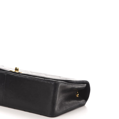 Chanel Lambskin Quilted Medium Single Flap Black 10 of 11