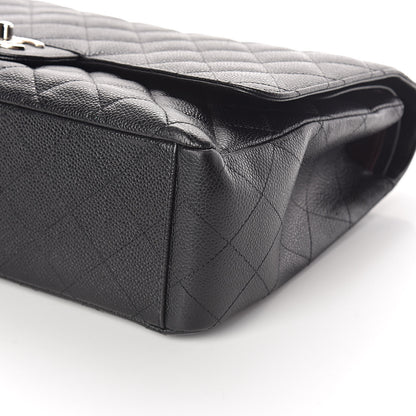 Chanel Caviar Quilted Maxi Double Flap Black 10 of 10